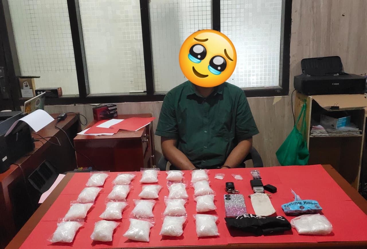 Banting Setir Jadi Pengedar Sabu, Peternak Ayam Asal Katingan Ditangkap Bersama 2 Kg Sabu