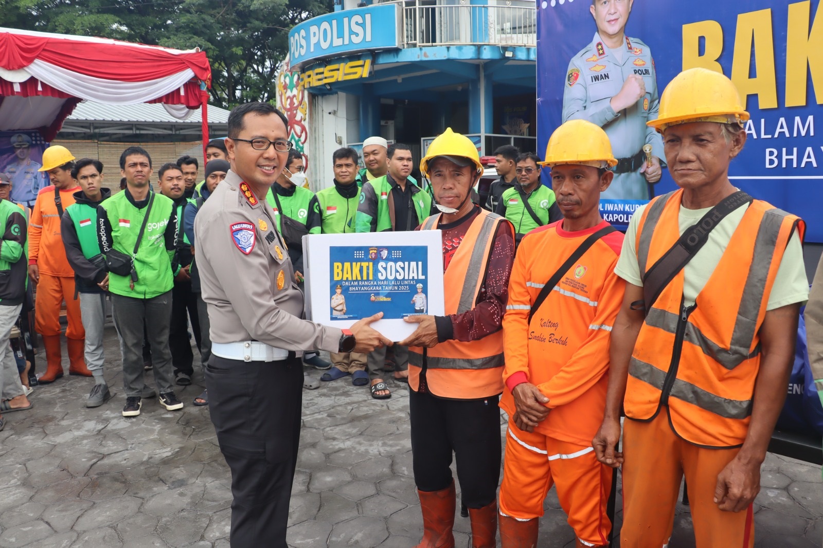 Baksos dan Baktikes Sambut HUT Lalu Lintas 2025