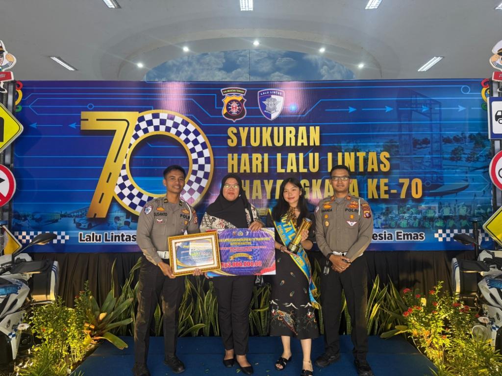 Satlantas Polres Kobar Sabet 3 Penghargaan