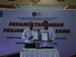 Rutan Palangka Raya Kerja Sama dengan Persatuan Sahabat Hukum