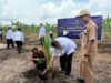 Kanwil Ditjenpas Tanam 5.000 Bibit Kelapa Serentak