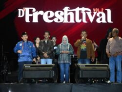HUT Ke-80 TNI dan HUT Ke-66 Kobar, Lanud Iskandar Gelar “Konser Damai Indonesiaku”