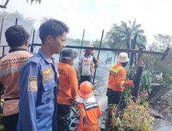 Bertamu ke Tetangga, Rumah Ludes Terbakar