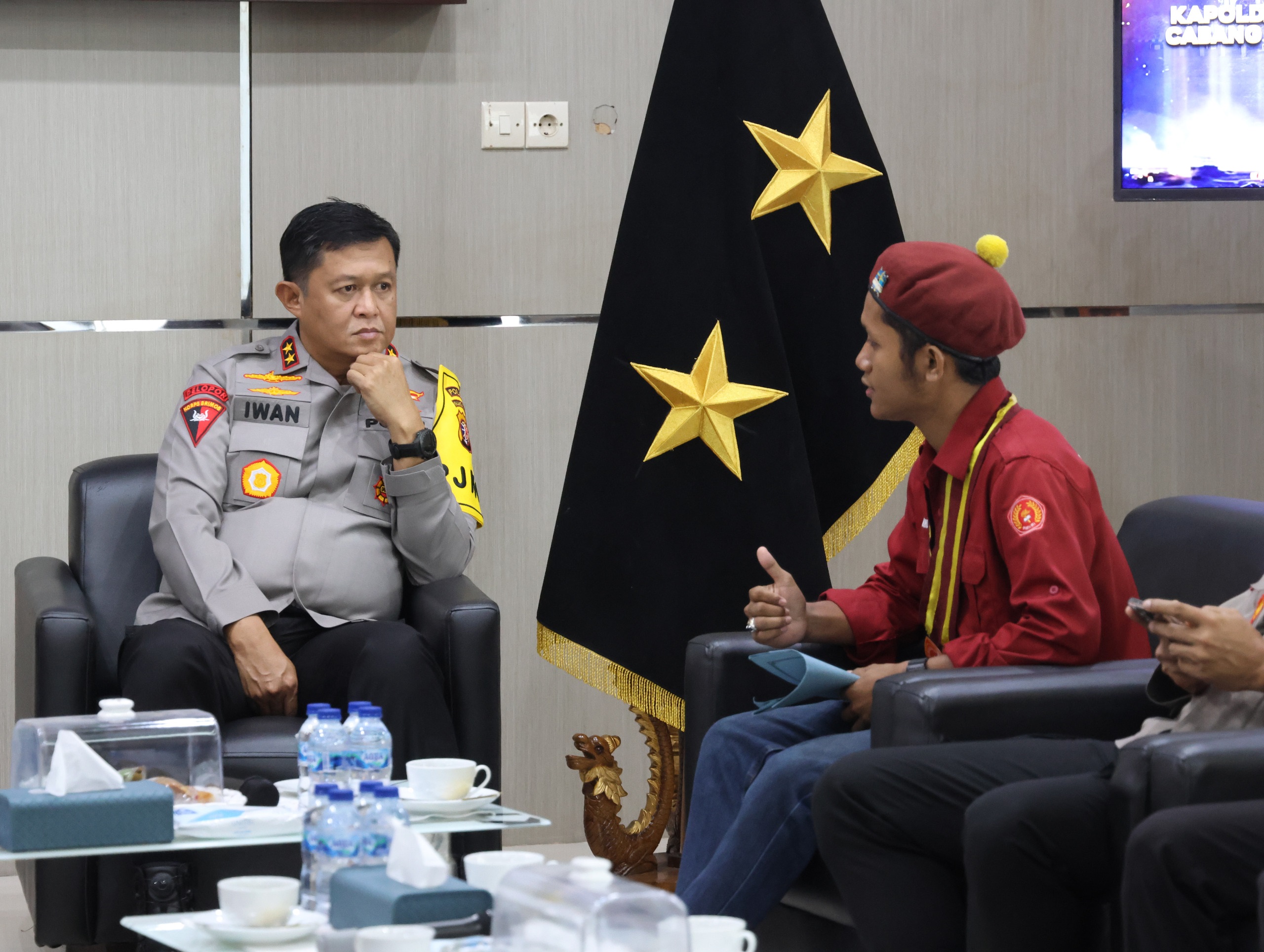 Kapolda Buka Ruang Aspirasi Mahasiswa