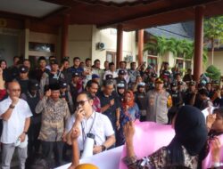 Koalisi Masyarakat Sipil Kobar Gelar Aksi Damai di DPRD