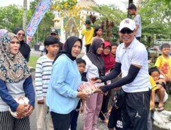 Lapas Sukamara Peduli, Bagikan Sayur Segar di CFD