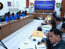 SIDANG DUGAAN PELANGGARAN ETIK-Bawaslu Kalteng Serahkan Sepenuhnya Putusan DKPP