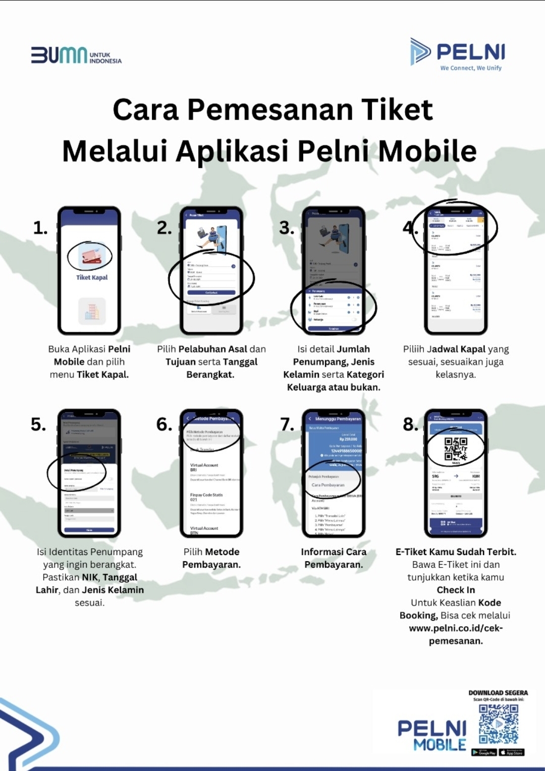 PT Pelni Imbau Masyarakat Membeli Tiket Kapal Melalui Saluran Resmi 