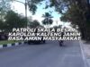 PATROLI SKALA BESAR, KAPOLDA KALTENG JAMIN RASA AMAN MASYARAKAT