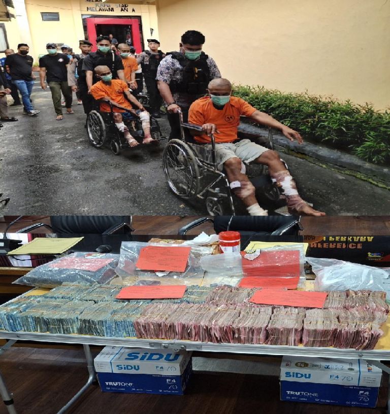 3 Tersangka Pecah Kaca Rp1 Miliar Pemain Lintas Provinsi