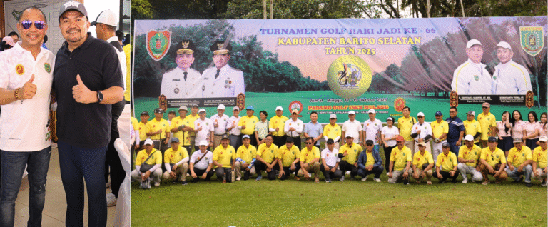 Turnamen Golf HUT Barsel Sukses