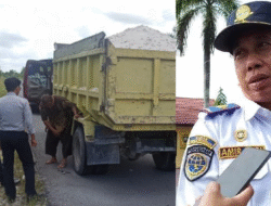 Truk Angkutan Pasir Wajib Gunakan Penutup
