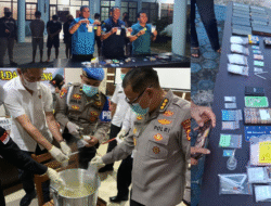 Polda, BNN Kalteng dan BNNK Kotim Ungkap Peredaran Sabu dan Ekstasi 19 Tersangka