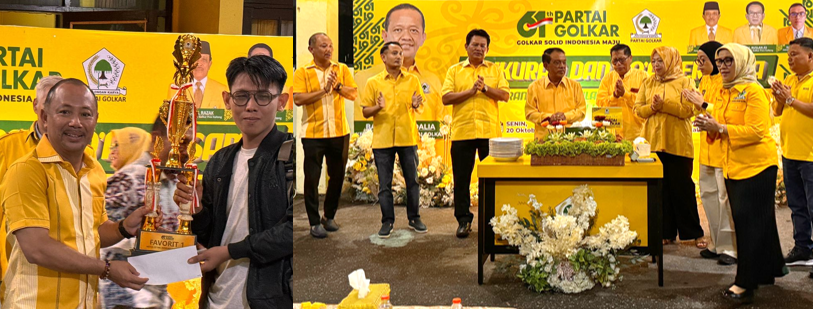 SYUKURAN HUT KE-61 GOLKAR KALTENG-HU Tabengan Raih Penghargaan Foto Terfavorit