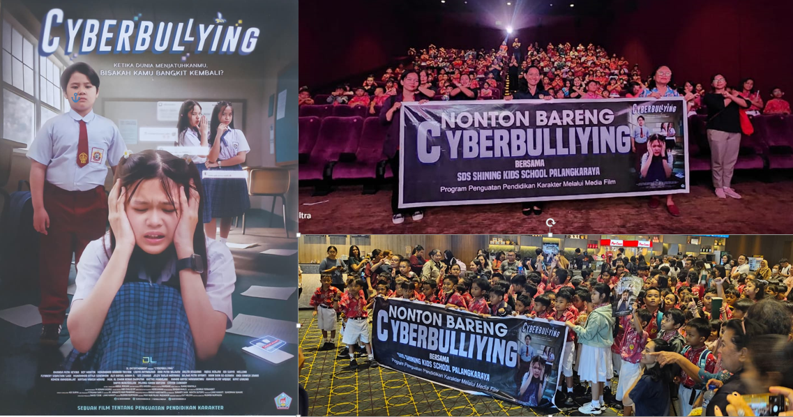 Cegah Bullying Sejak Dini: SDS Shining Kids School Nobar film Cyberbullying