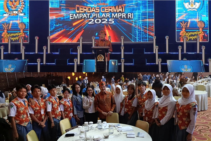 LOMBA CERDAS CERMAT EMPAT PILAR-”Saya Mengajak Putera-Puteri Kalteng Melakukan Pemantapan Nilai Kebangsaan Bersumber dari Pancasila” LOMBA CERDAS CERMAT EMPAT PILAR-”Saya Mengajak Putera-Puteri Kalteng Melakukan Pemantapan Nilai Kebangsaan Bersumber dari Pancasila”