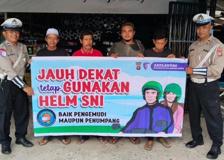 Polantas Menyapa Tekan Angka Kecelakaan di Palangka Raya