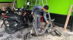 Motor Hangus Dibakar, Pelaku Diduga ODGJ