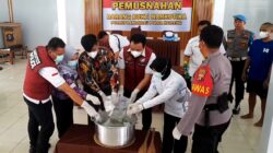3 Bulan, Polres Lamandau Gagalkan Penyelundupan 2,3 Kg Sabu