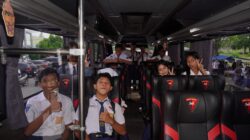 Brimob Kalteng Luncurkan Program Bus Sekolah Gratis Brimob Kalteng Luncurkan Program Bus Sekolah Gratis