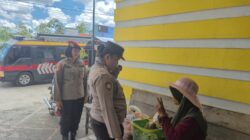 Polwan Gunung Mas Ajak Warga Bijak Bermedia Sosial