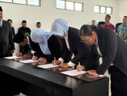 Kakanwil Lantik 4 Pejabat Fungsional Pemasyarakatan