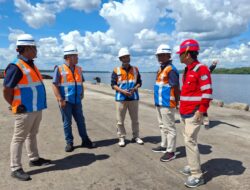 Memperkuat Kinerja Kepelabuhanan-Direktur Keuangan dan Manajemen Risiko PT Pelindo Multi Terminal Kunjungi Branch Bumiharjo Bagendang