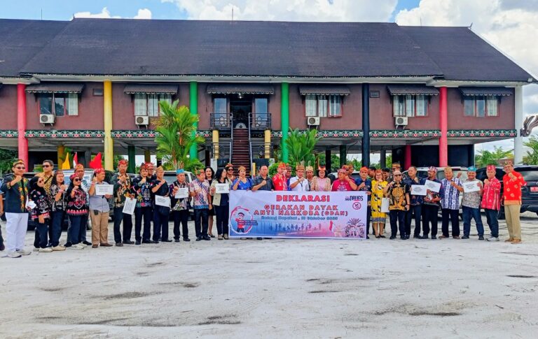 Mantan Pengguna Narkoba, Pimpin Gerakan Dayak Anti Narkoba Kalteng
