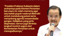 Perbaiki Tata Kelola Pupuk