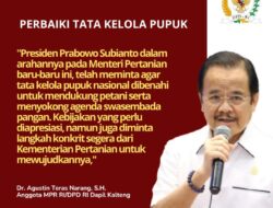 Perbaiki Tata Kelola Pupuk