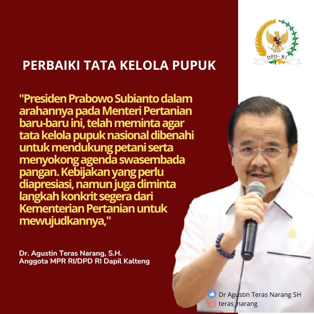 Perbaiki Tata Kelola Pupuk