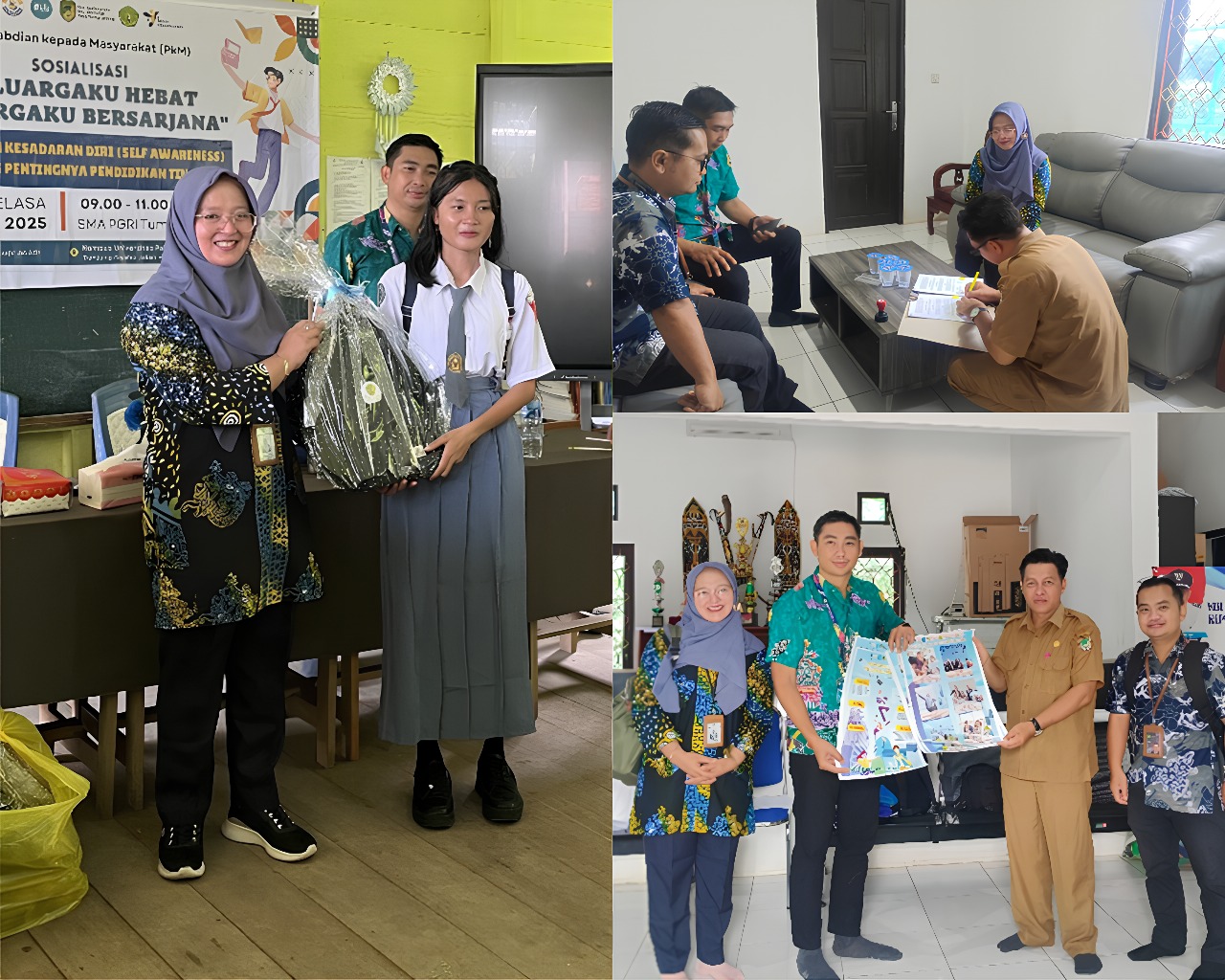 FKIP UPR Perkuat Kemitraan dengan Desa Paring Lahung sebagai Desa Binaan