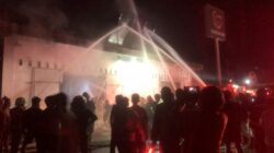 Genset Lippo Plaza Palangka Raya Terbakar