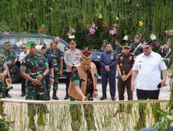 Bupati Lamandau Sambut Pangdam XXII Tambun Bungai Bupati Lamandau Sambut Pangdam XXII Tambun Bungai