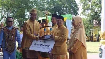 Dinas PUPR Kobar Juara I Lomba Kebersihan Antar SKPD 