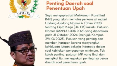 Teras Apresiasi Putusan MK Soal Upah Pekerja