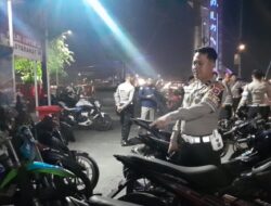  Puluhan Motor Balap Liar di Bandara Diamankan