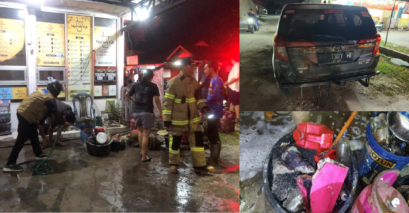 Si Jago Merah Nyaris Lahap Rumah di Jalan Beliang