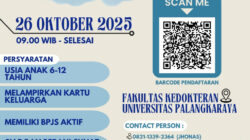TBM Tingang Menteng FK UPR Gelar Sunat Massal Gratis 2025, Ajak Warga Palangka Raya Manfaatkan Layanan Kesehatan Komunitas