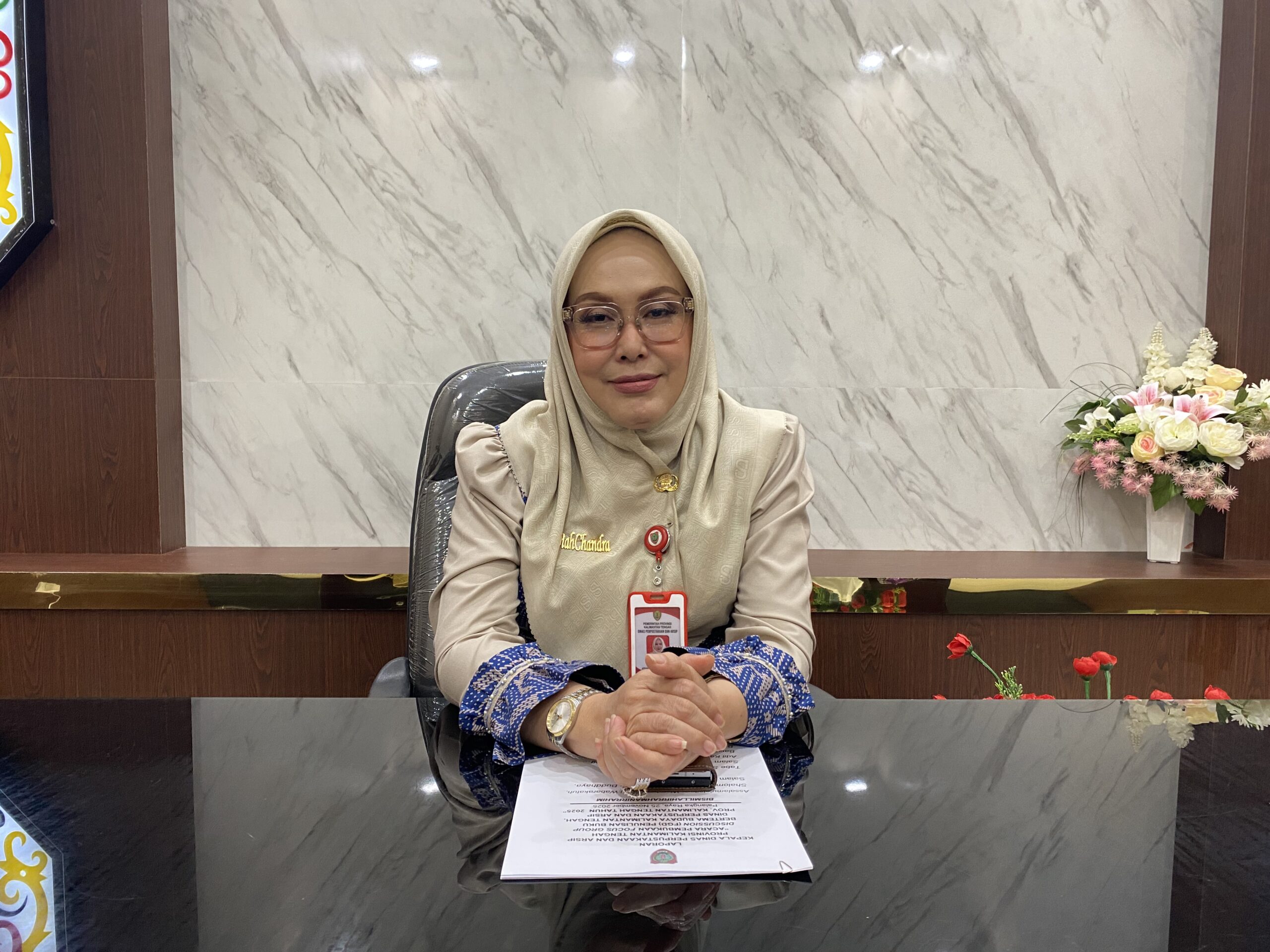 Dispursip Kalteng Rekam Kekayaan Budaya Dayak dalam Buku