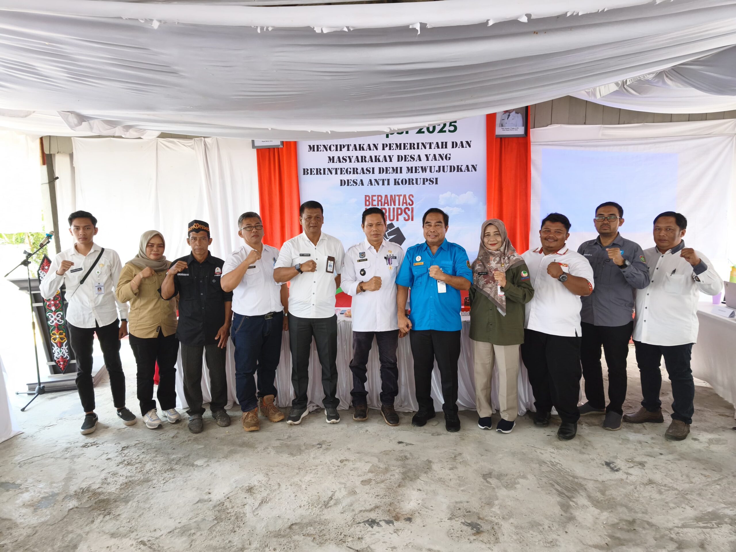 Bukit Sawit Jadi Percontohan Desa Anti Korupsi di Barito Utara