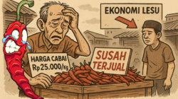Harga Cabai di Palangka Raya Anjlok, Pedagang Menjerit Harga Cabai di Palangka Raya Anjlok, Pedagang Menjerit