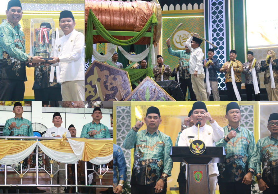 Gubernur H Agustiar Buka MTQH XXXIII Barut, untuk Pembinaan Generasi Cinta Al-Quran