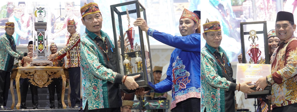 Gumas Juara Umum FTIK XII Kalteng