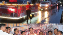 Ribuan Umat Kristiani Kapuas dan Lamandau Parade Natal