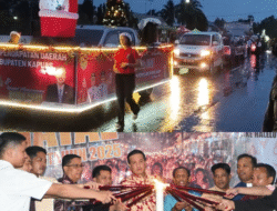 Ribuan Umat Kristiani Kapuas dan Lamandau Parade Natal