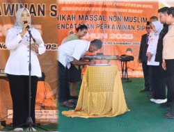 Pernikahan Massal 51 Pasutri Non Muslim di Arut Utara 