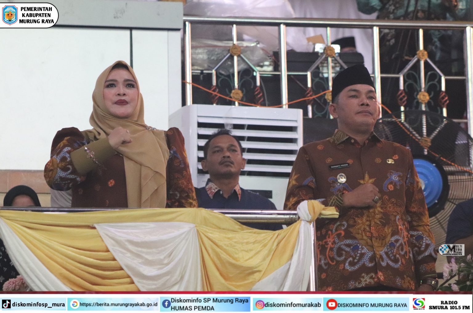 Wabup Mura Hadri Penutupan MTQH XXXIII