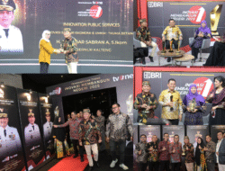 Gubernur Agustiar Terima Penghargaan Inovasi Membangun Negeri pada Program Huma Betang Night