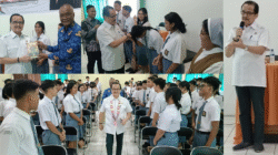 Teras Narang Kunjungi SMA Katolik Petrus Kanisius Palangka Raya